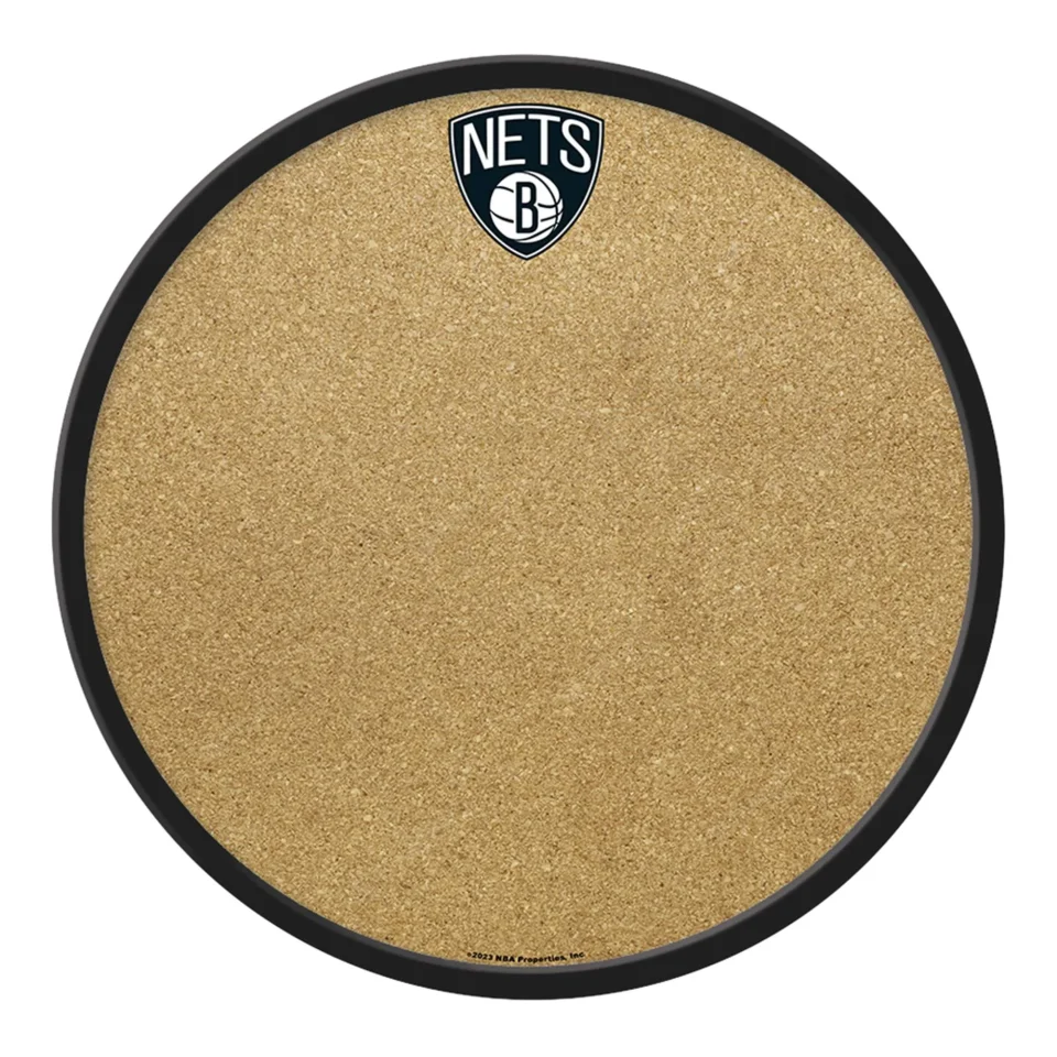 Non-Toxic Glass Brooklyn Nets: Modern Disc Cork Board