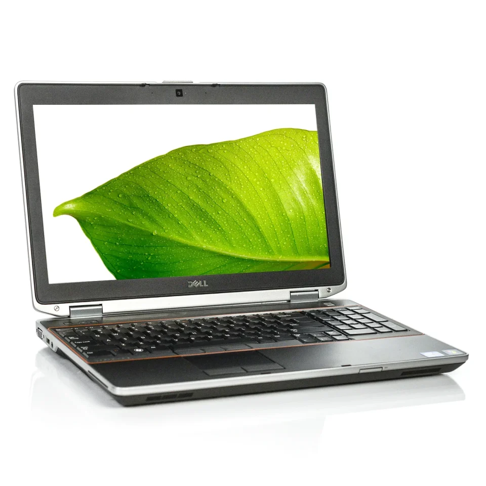Matte Used Dell Latitude E6520 Laptop i5 Dual-Core 4GB 128GB SSD Win 10 Pro B v.WBB