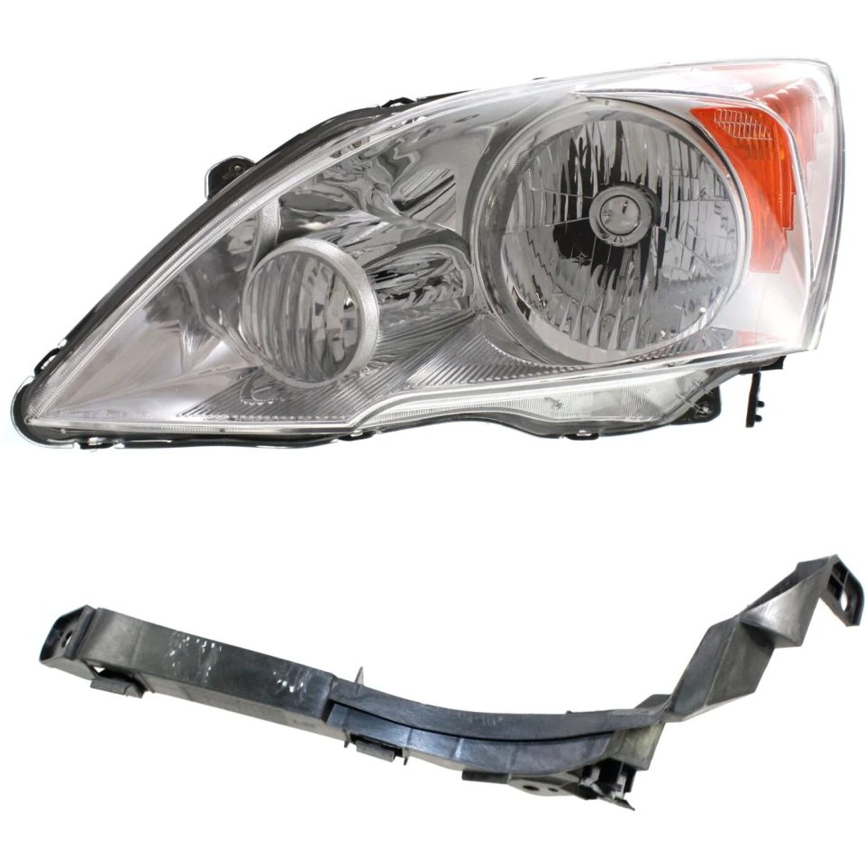 Supreme Headlight Kit For 2007-2011 Honda CR-V Driver Side Clear Lens Halogen