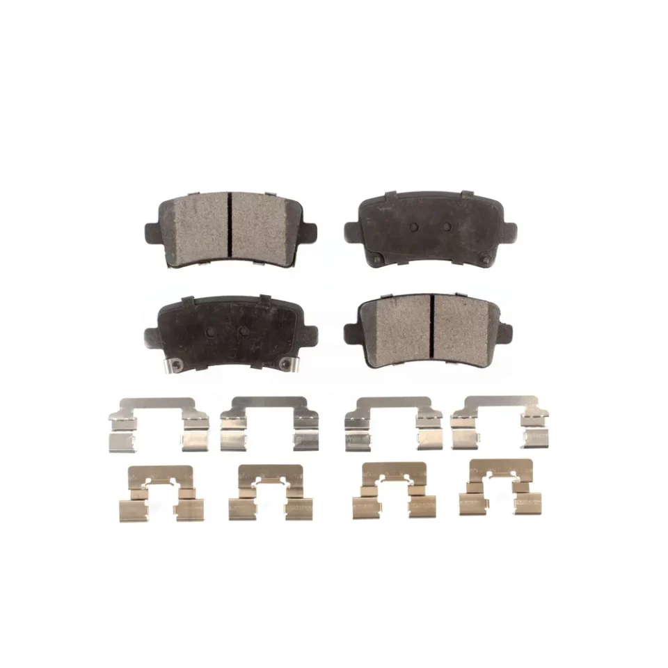 Pure Multi-Purpose Rear Ceramic Disc Brake Pads TEC-1430 for Car Chevrolet Malibu Buick Impala LaCrosse Regal Cadillac XTS Limited Saab 9-5 Allure