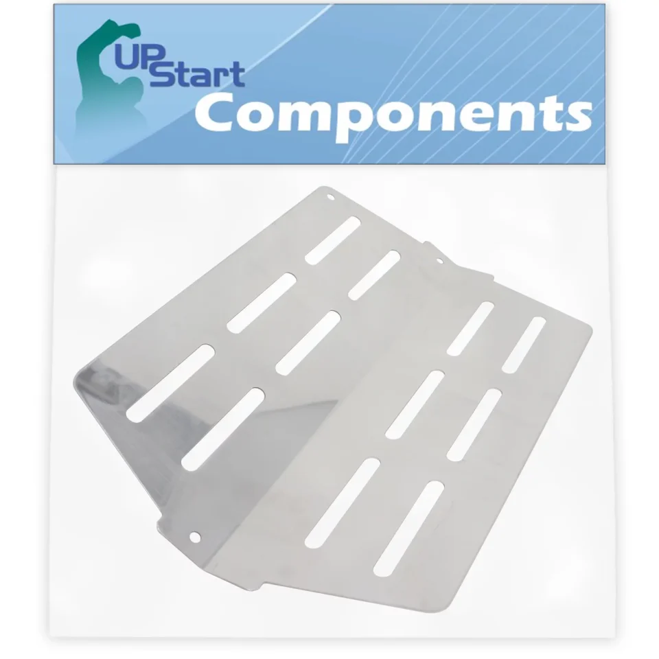Multi-Purpose BBQ Grill Heat Shield Plate Tent Replacement Parts for Weber 86511701 - Compatible Barbeque Stainless Steel Flame Tamer, Guard, Deflector, Flavorizer Bar, Vaporizer Bar, Burner Cover 13 1/4