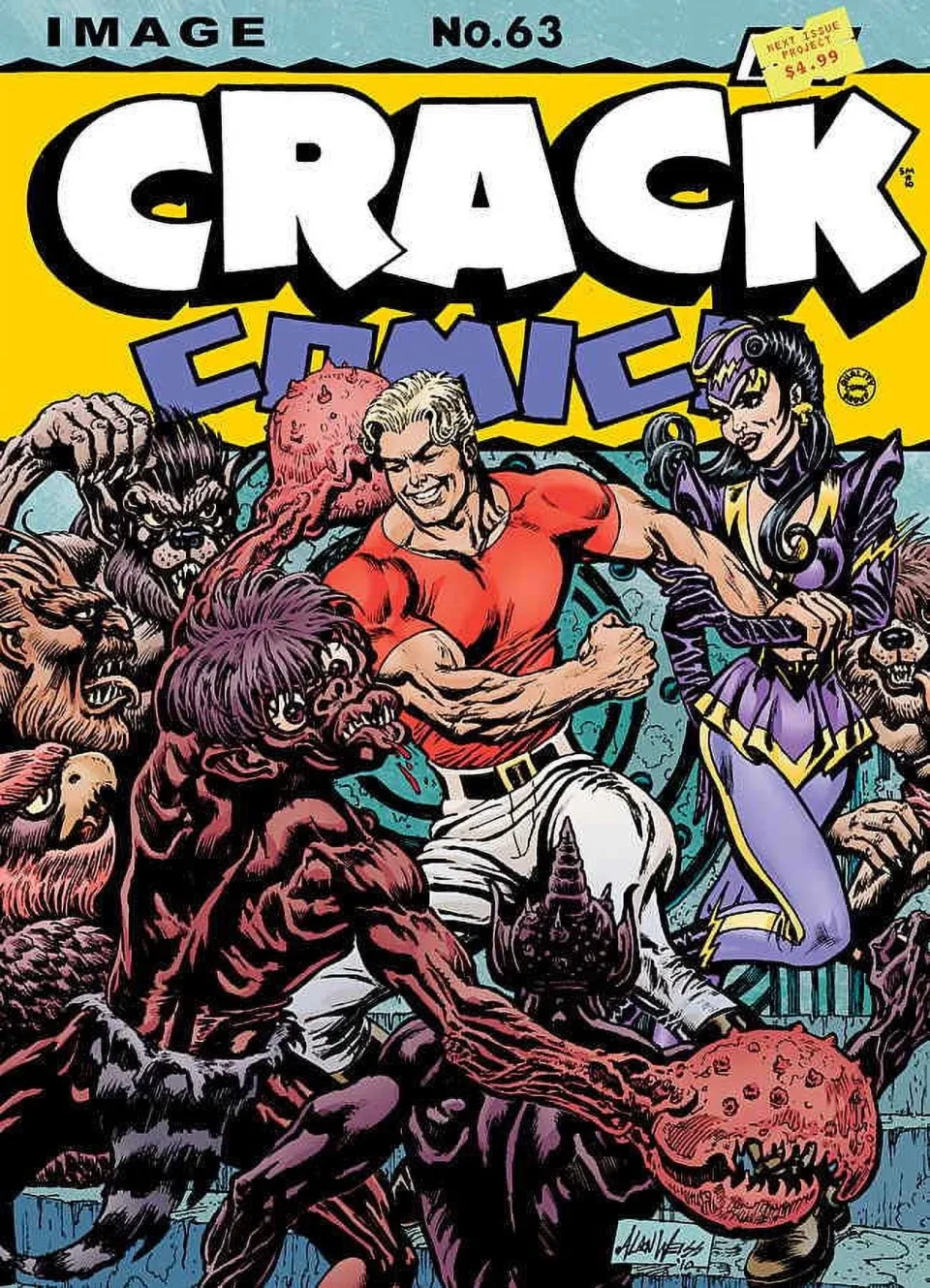 Natural Outdoor Crack Comics (2nd Series) #63A VF ; Image Comic Book