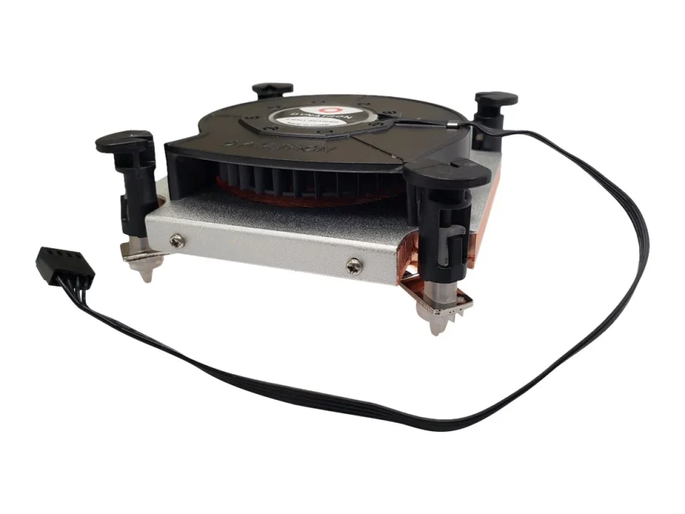 Kitchen Leak-Proof Dynatron Q8 - Processor cooler - aluminum - (for: LGA1700) - copper base with skiving fins - 80 mm - 1U