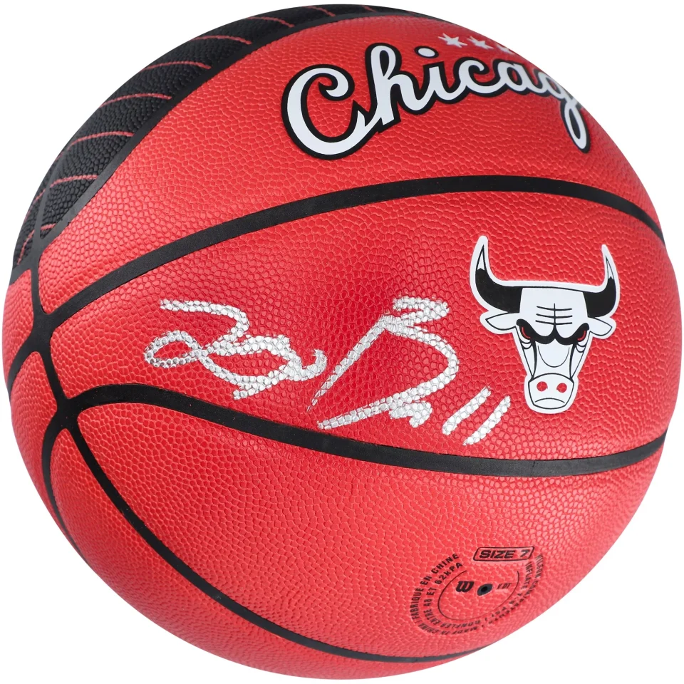 Baking Lonzo Ball Chicago Bulls Autographed Wilson City Edition Collectors Basketball - Fanatics Authentic Certified