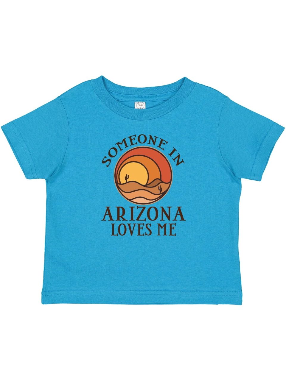Popular Inktastic Someone in Arizona Loves Me Boys or Girls Baby T-Shirt