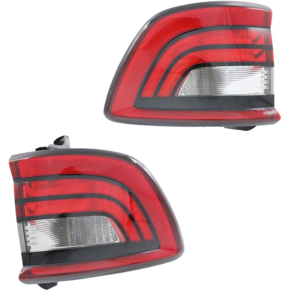 Glass Tail Light For 2014-2018 Dodge Durango Set of 2 Left and Right Outer CAPA