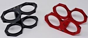 Baking Billet Aluminum Dual Fuel Pump Clamp Cradle Mounting Bracket Fits 044 Bosch USA