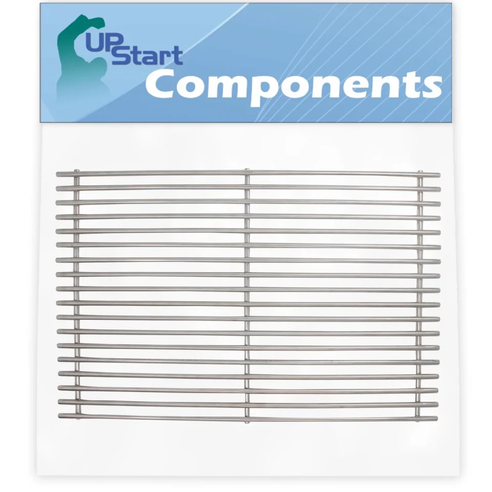 Stainless Steel Bamboo BBQ Grill Cooking Grates Replacement Parts for Weber 83770001 - Compatible Barbeque Grid 19 1/2