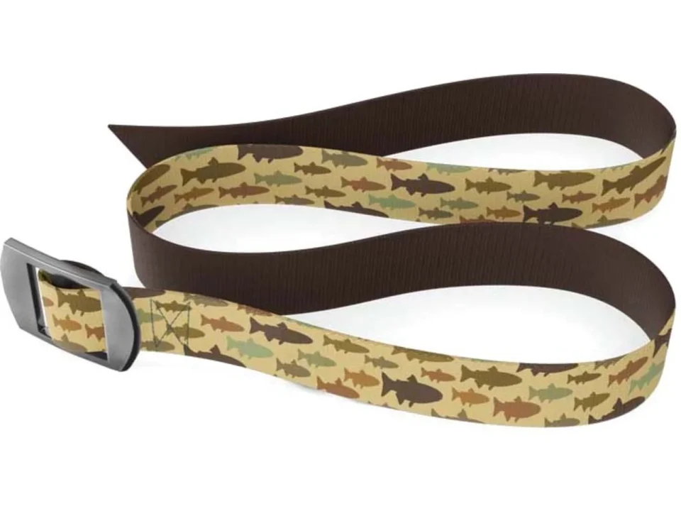 Clear Wingo Outdoors Basecamp Rev Belt, Rangeley/Forest Green, One Size, W-BAS-113-142