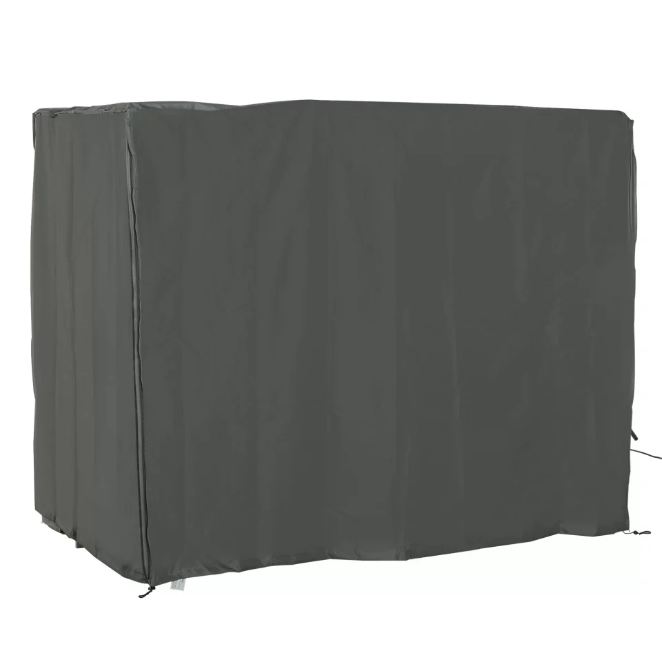 Safe Outsunny Outdoor Patio Hammock Porch Swing Cover with UV, Water, & Dust Fighting Material, 81 x 49 x 65