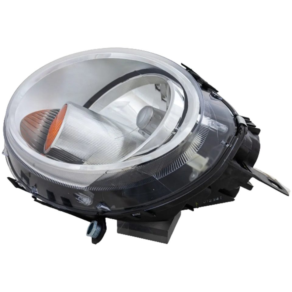 Clear Baking Headlight For 2007-2015 Mini Cooper Left Halogen With Bulb CAPA